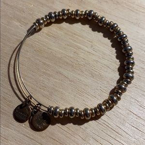Gold Alex and Ani bangle